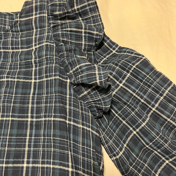 Madewell Gauze Ruffle-Trimmed Mini Dress - Picture 9 of 12